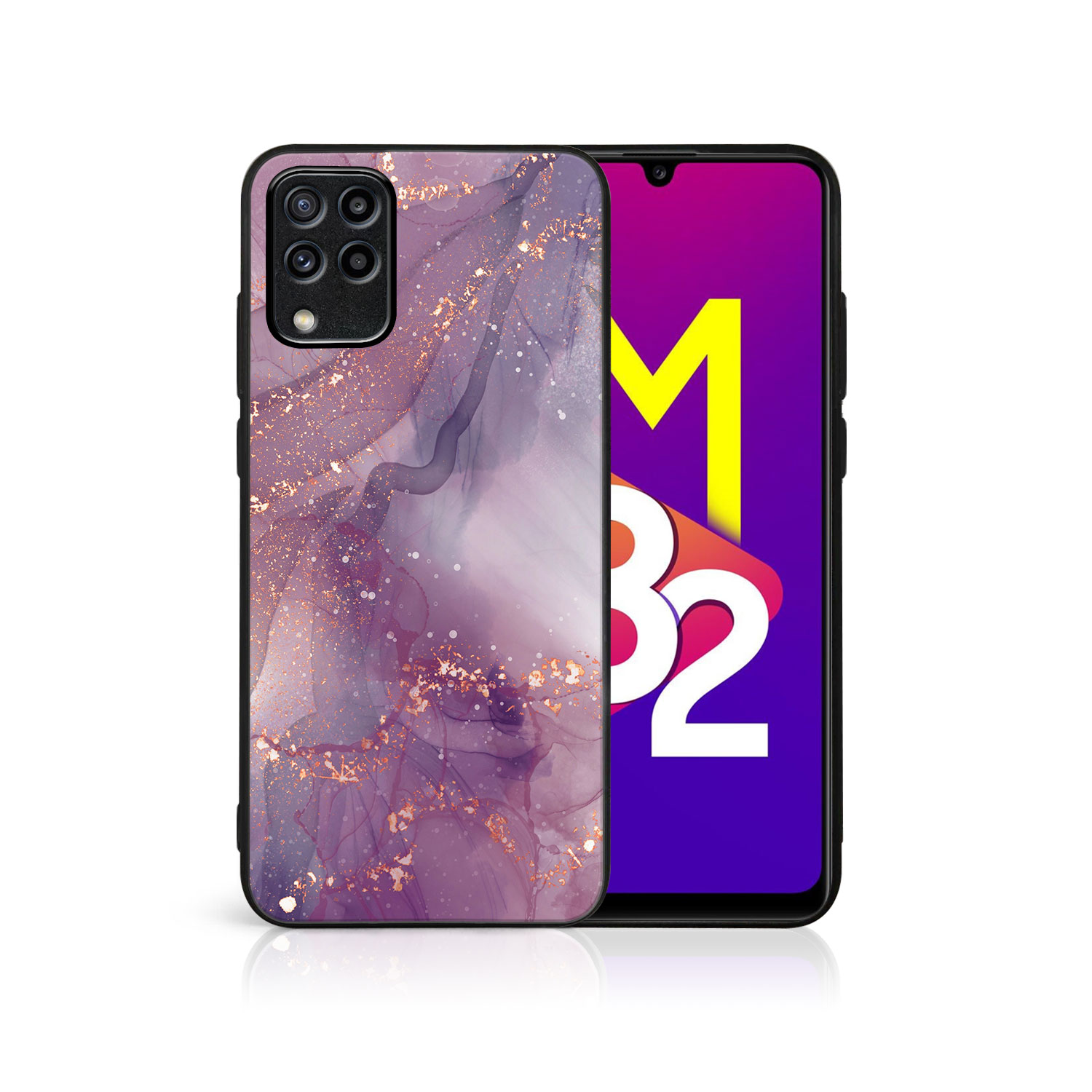 MY ART Husă De Protecție Pentru Samsung Galaxy M33 5G PURPLE (148)