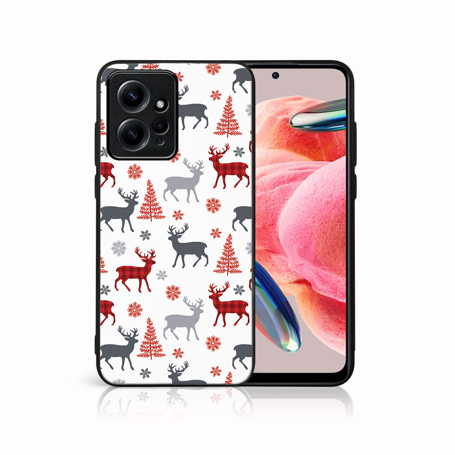 Husă MY ART Cu Design De Crăciun Xiaomi Redmi Note 12 DEER (068)