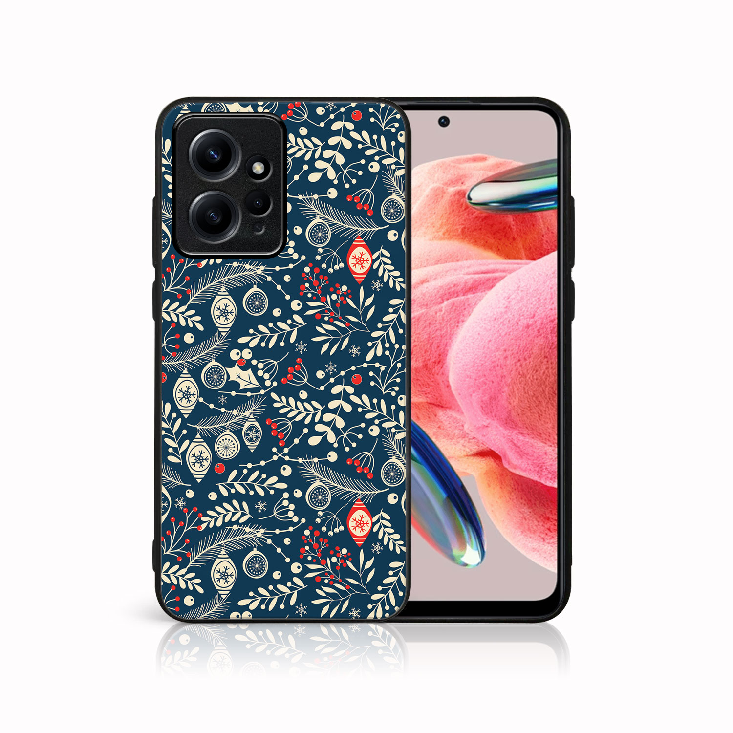 Husă MY ART Cu Design De Crăciun Xiaomi Redmi Note 12 MISTLETOE (070)