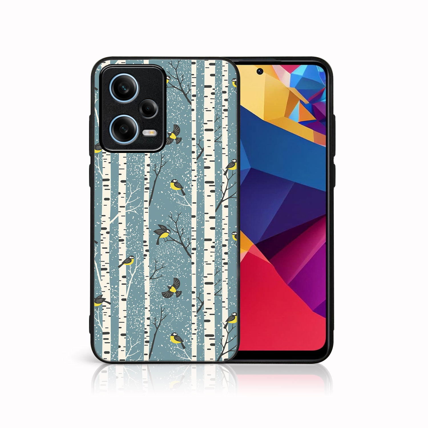 Husă MY ART Cu Design De Crăciun Xiaomi Redmi Note 12 Pro 5G BIRCH (072)