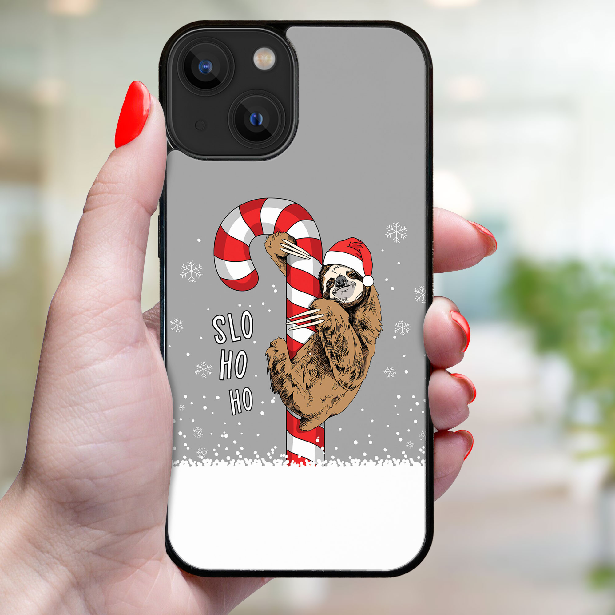 Husă MY ART Cu Design De Crăciun Apple I Phone 14 Plus CANDY (076)