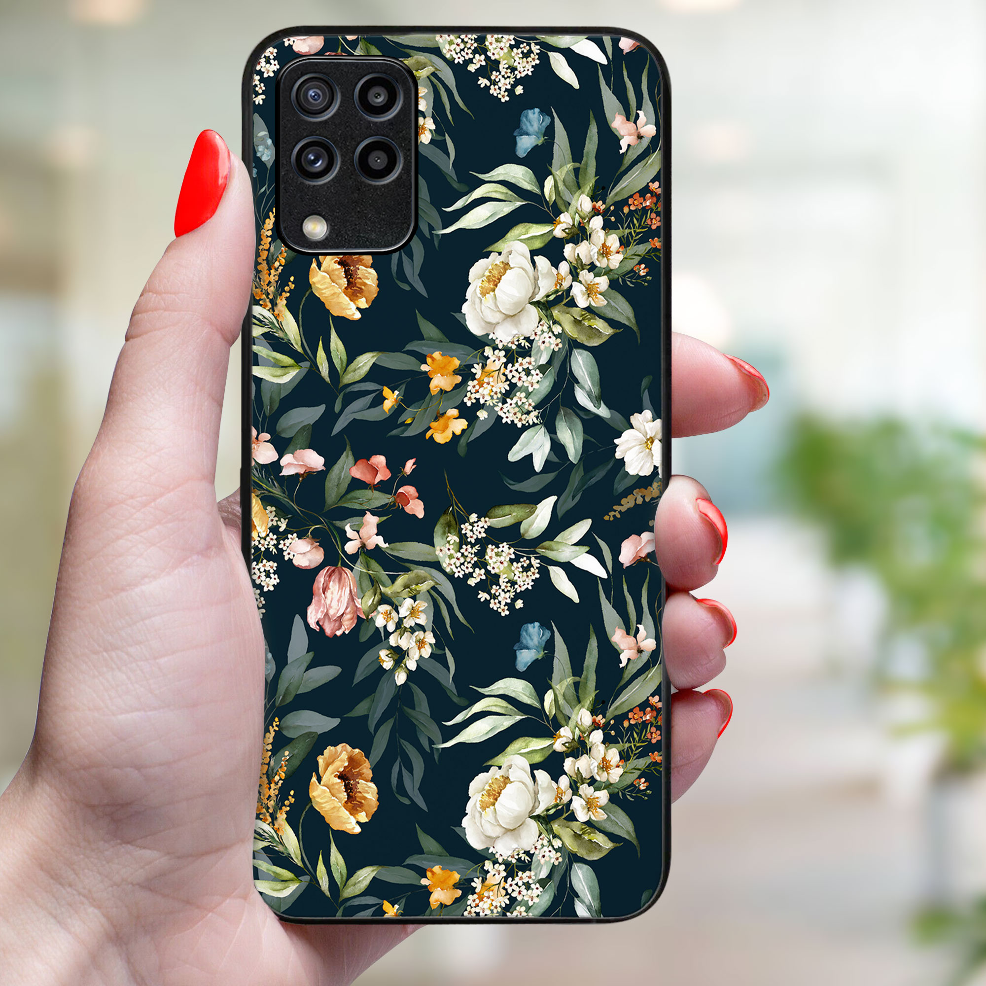 MY ART Husă De Protecție Pentru Samsung Galaxy M33 5G FLORA L (158)