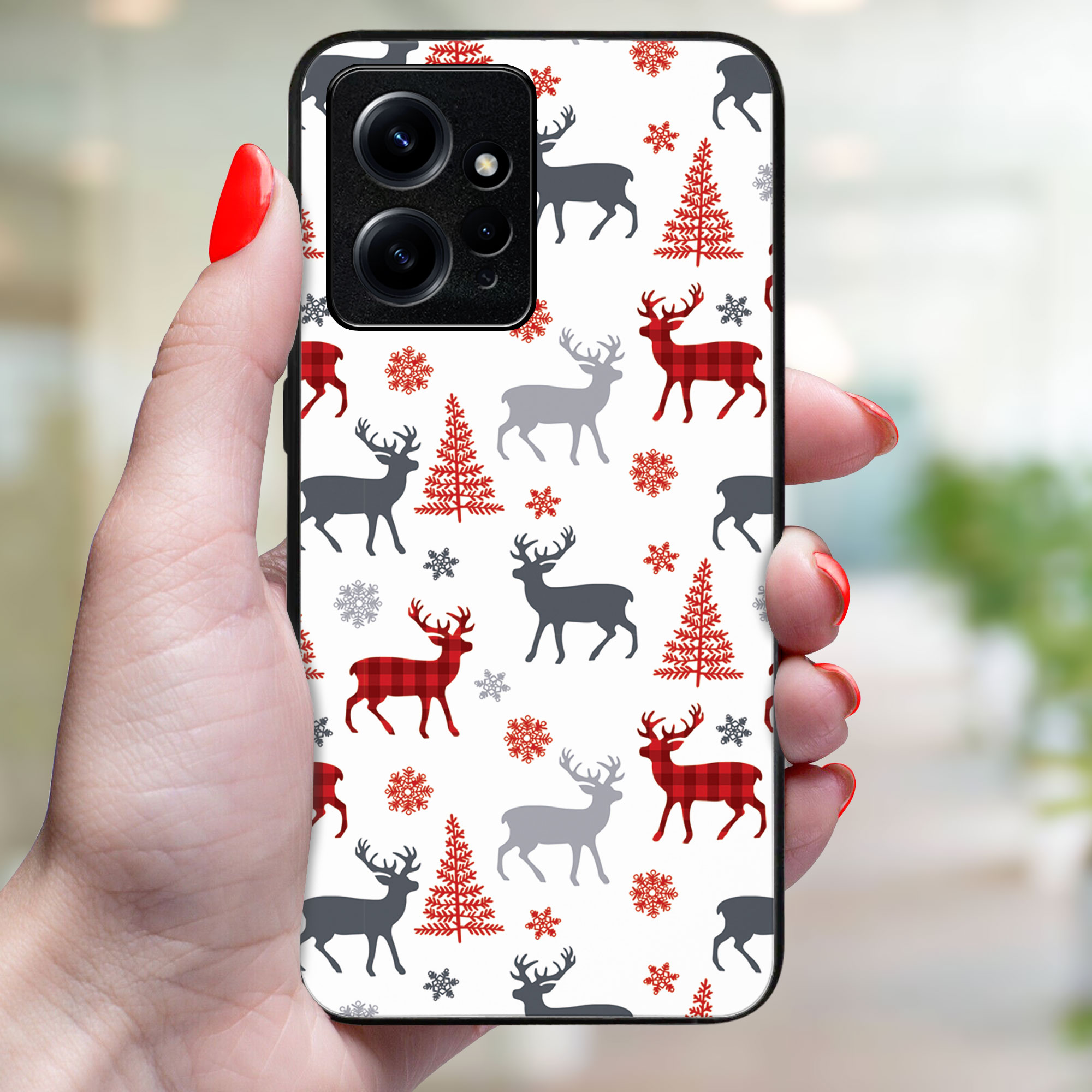 Husă MY ART Cu Design De Crăciun Xiaomi Redmi Note 12 DEER (068)