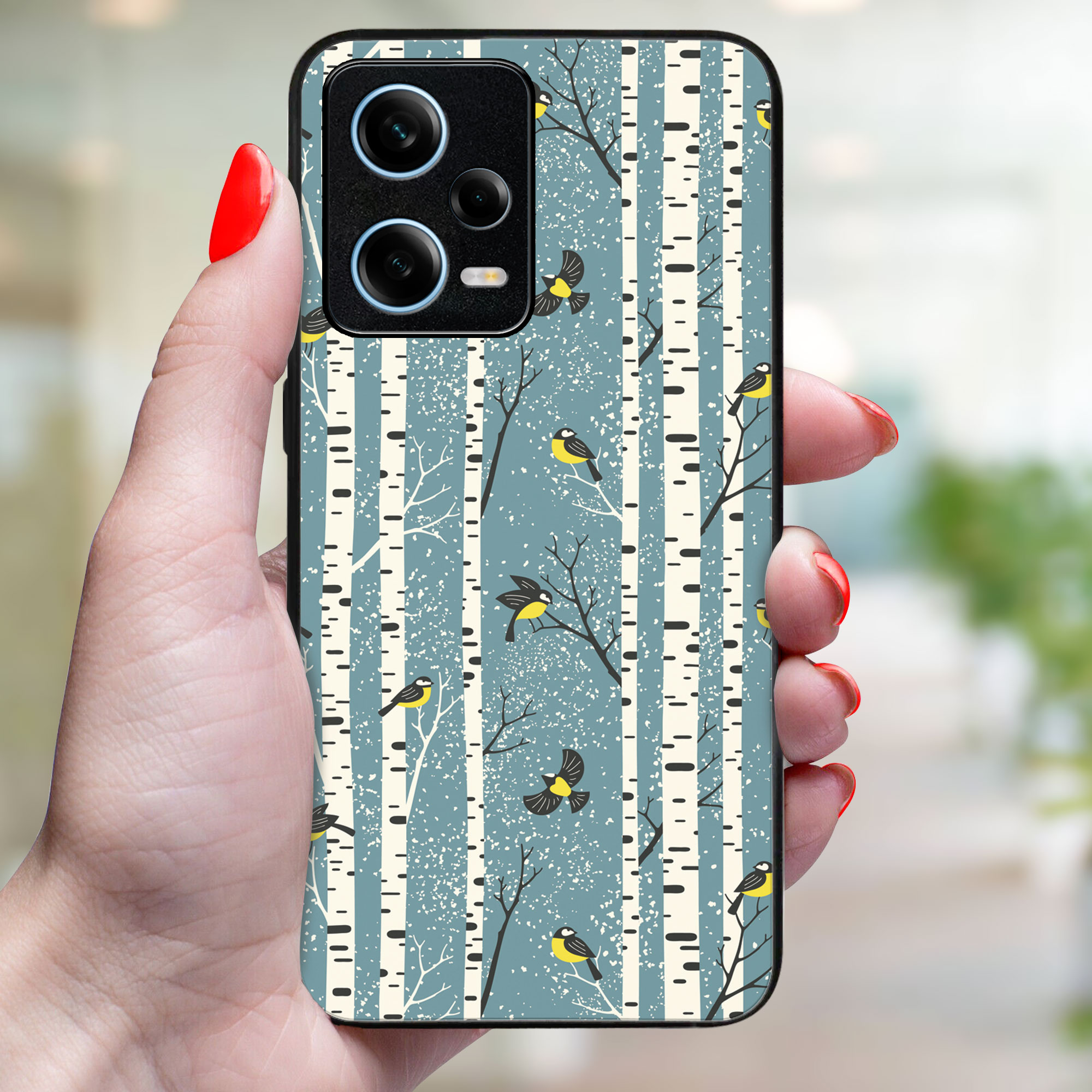 Husă MY ART Cu Design De Crăciun Xiaomi Redmi Note 12 Pro 5G BIRCH (072)