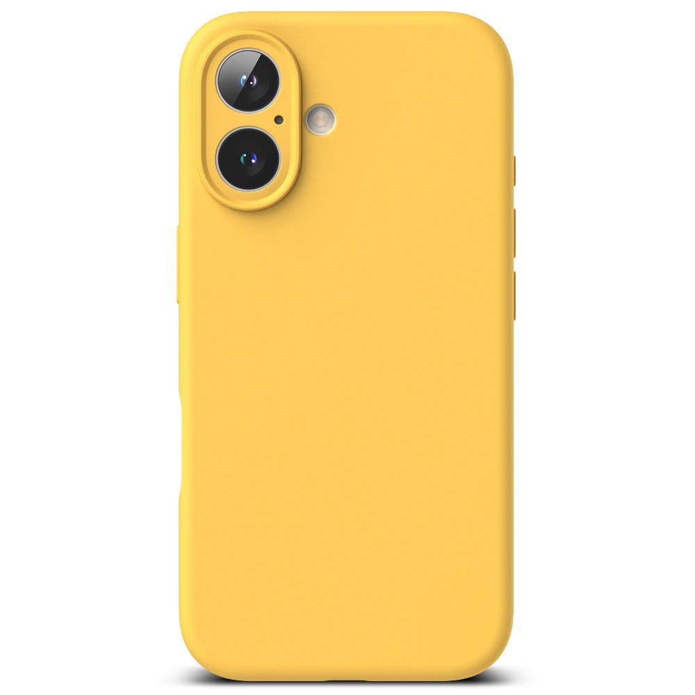 RINGKE SILICONE MAGSAFE Husă De Protecție Apple IPhone 16 YELLOW