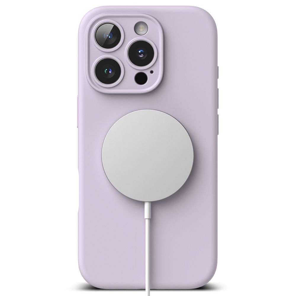 RINGKE SILICONE MAGSAFE Husă De Protecție Apple IPhone 16 Pro Max LIGHT PURPLE