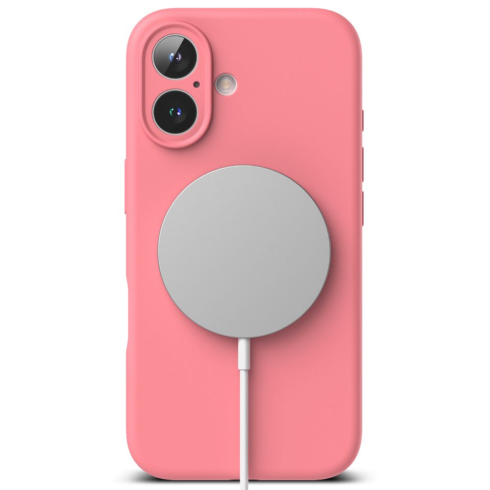 RINGKE SILICONE MAGSAFE Husă De Protecție Apple IPhone 16 PINK