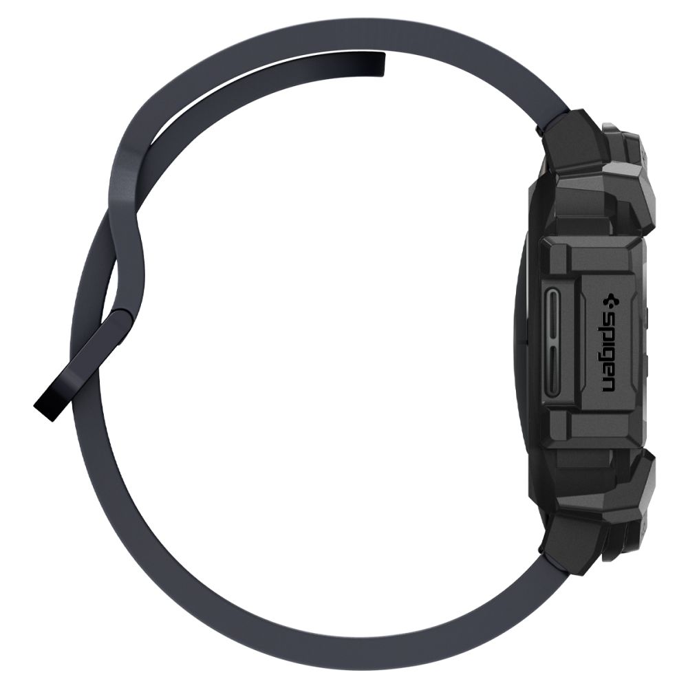 SPIGEN RUGGED ARMOR Carcasă Ceas Samsung Galaxy Watch 7 44mm MATTE BLACK