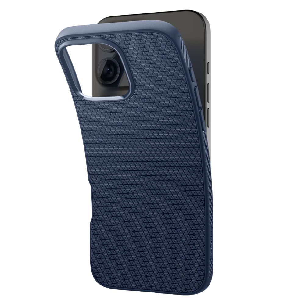 SPIGEN LIQUID AIR Husă De Protecție Pentru Apple IPhone 16 Pro Max NAVY BLUE