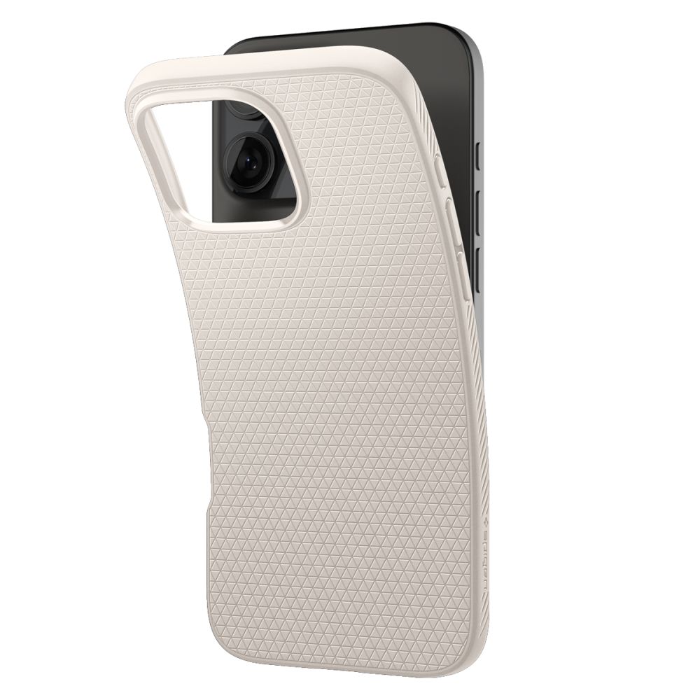 SPIGEN LIQUID AIR Husă De Protecție Pentru Apple IPhone 16 Pro Max TITANIUM NATURAL