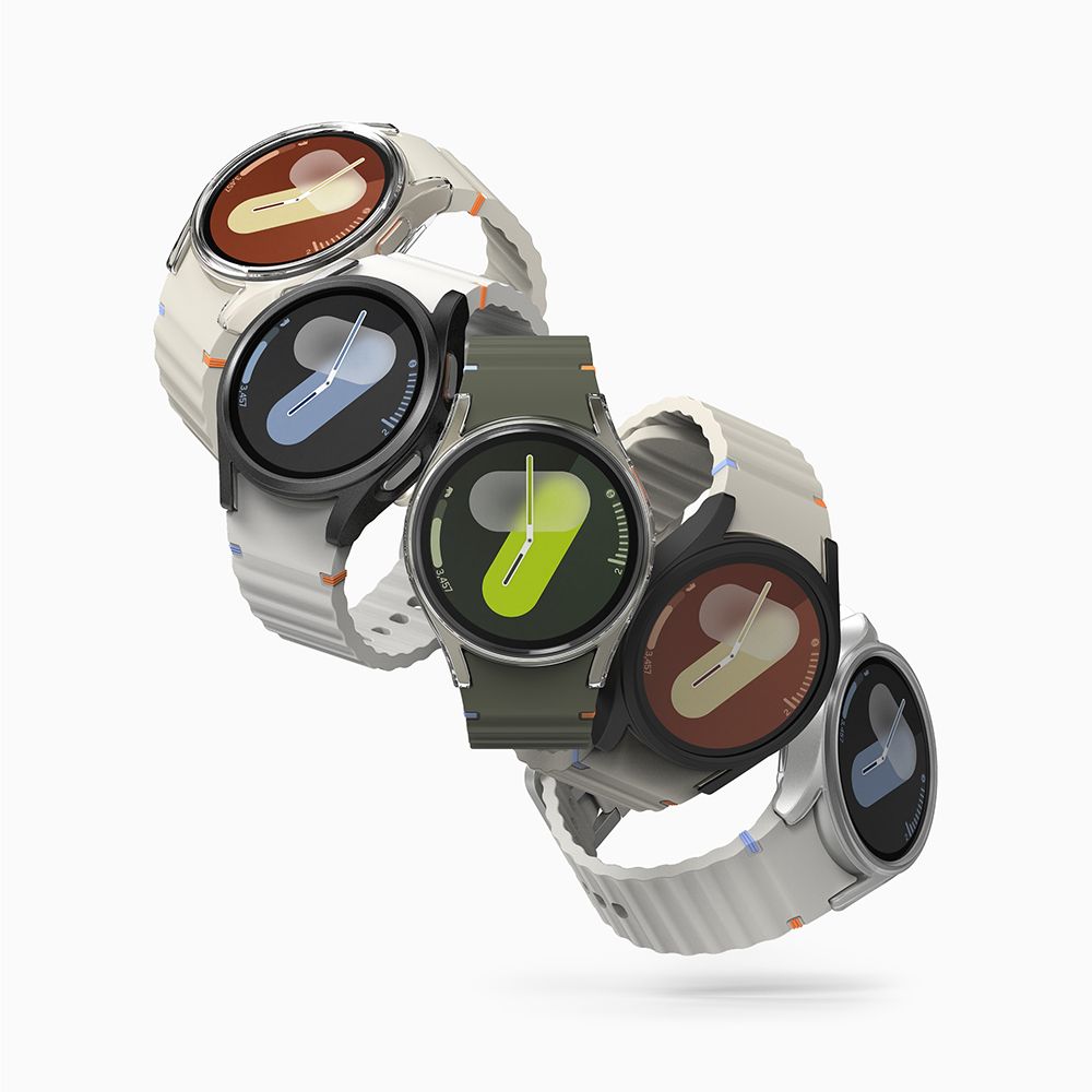 RINGKE Husă SLIM + Sticlă De Protecție Samsung Galaxy Watch 7 44mm CLEAR