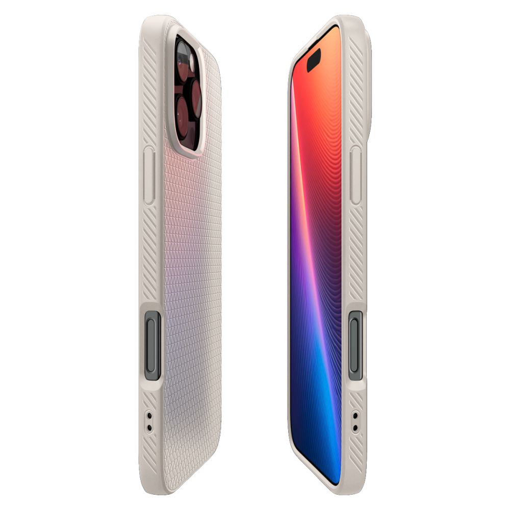 SPIGEN LIQUID AIR Husă De Protecție Pentru Apple IPhone 16 Pro Max TITANIUM NATURAL