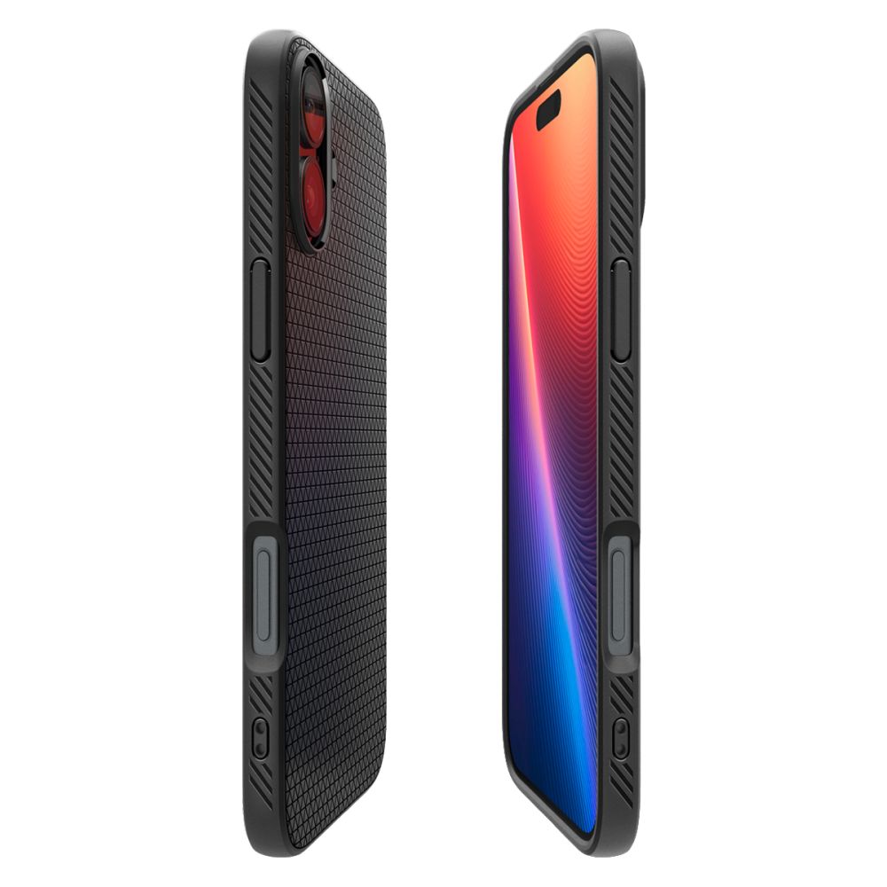 SPIGEN LIQUID AIR Husă De Protecție Pentru Apple IPhone 16 MATTE BLACK