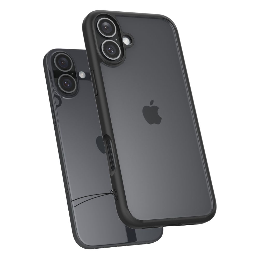 SPIGEN ULTRA HYBRID Apple IPhone 16 MATTE BLACK