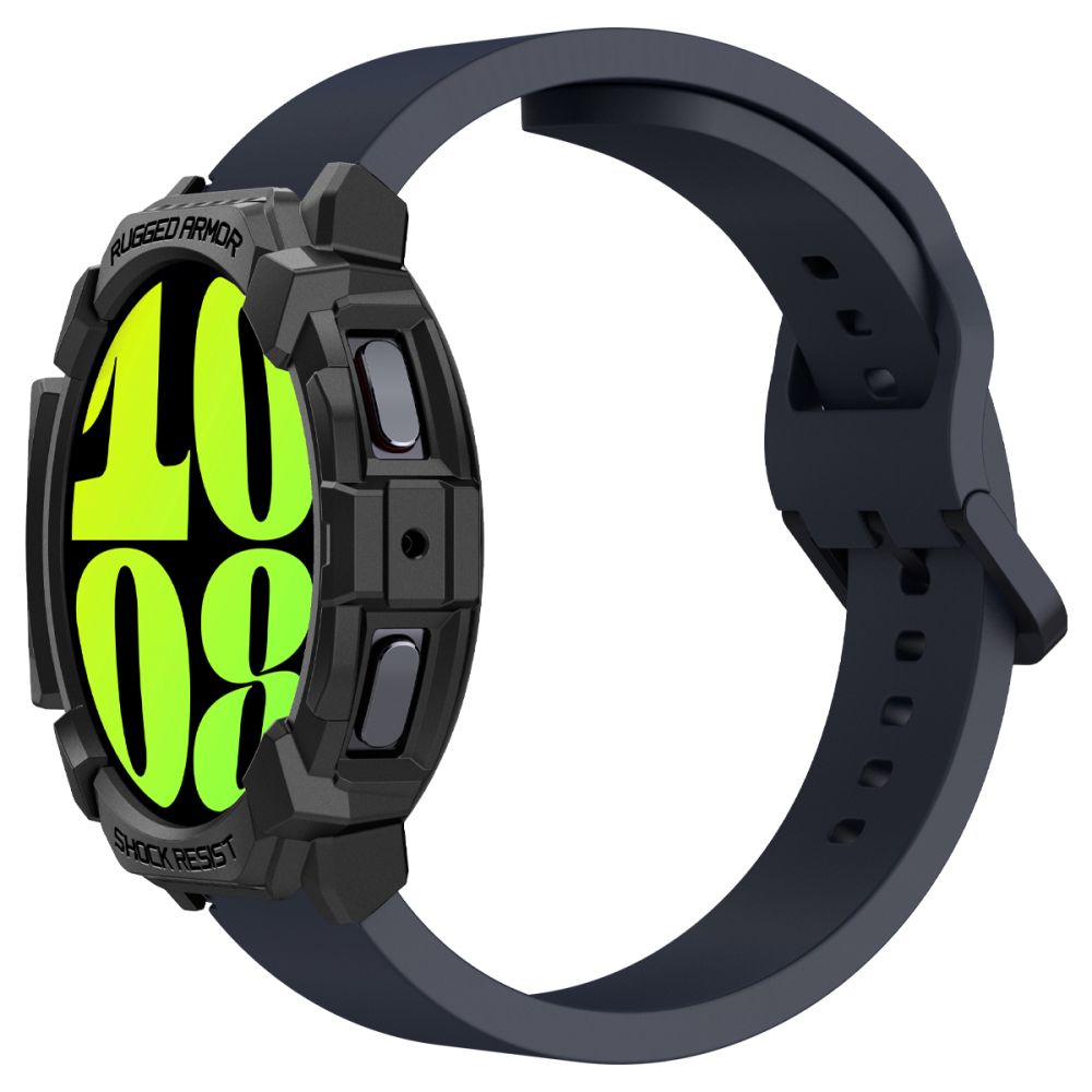 SPIGEN RUGGED ARMOR Carcasă Ceas Samsung Galaxy Watch 7 44mm MATTE BLACK