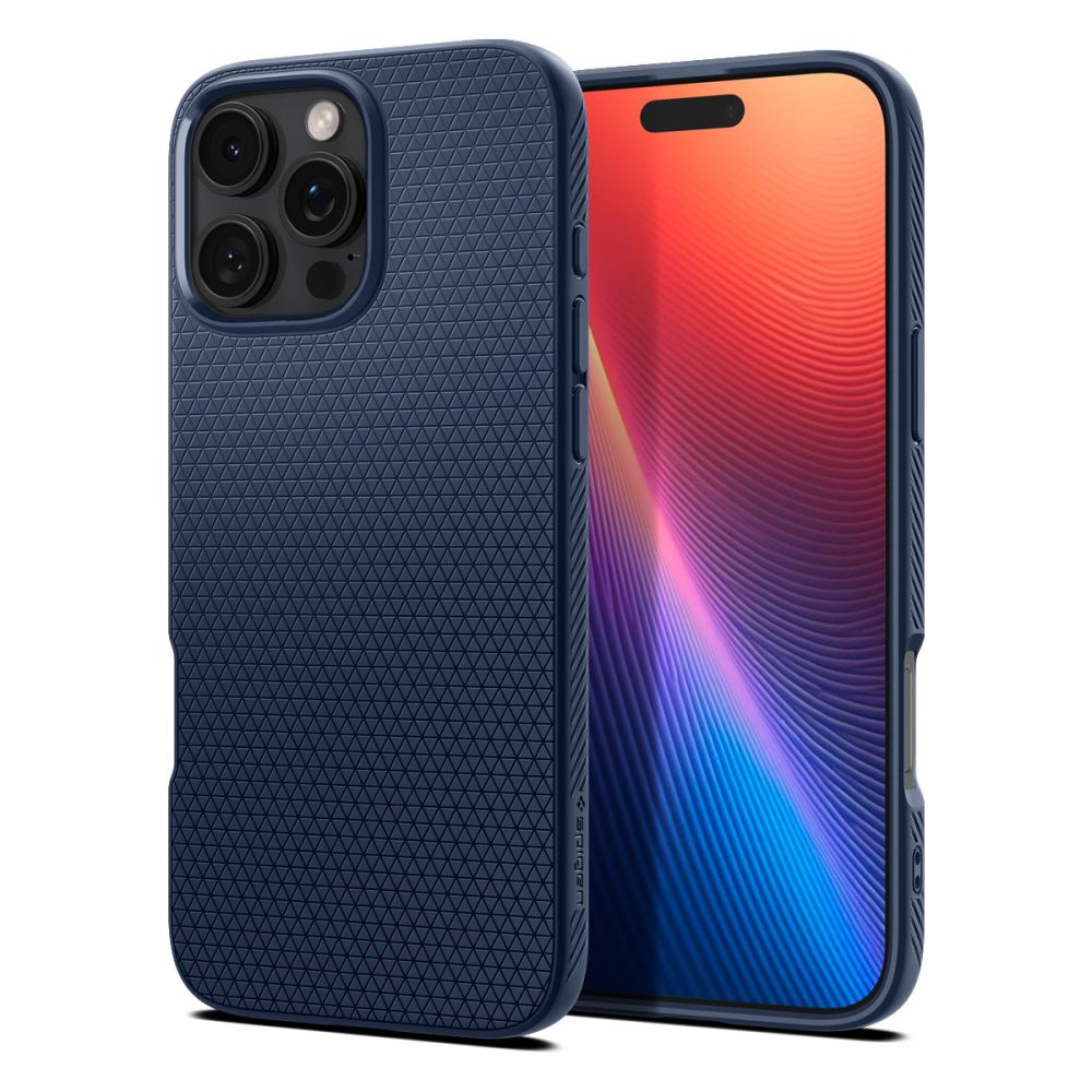 SPIGEN LIQUID AIR Husă De Protecție Pentru Apple IPhone 16 Pro Max NAVY BLUE