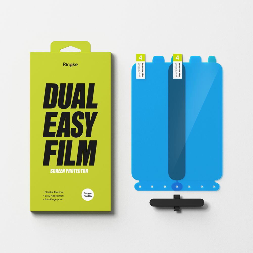 RINGKE DUAL EASY 2-PACK Film De Protecție Pentru Google Pixel 8a