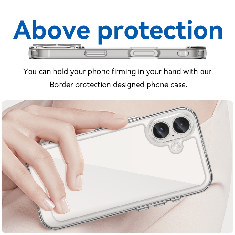 CRYSTAL Husă De Protecție Pentru Apple IPhone 16 Transparent