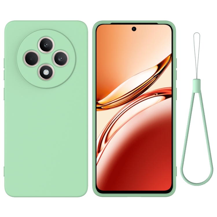 RUBBER Husă De Protecție Pentru Oppo Reno12 FS 5G Verde