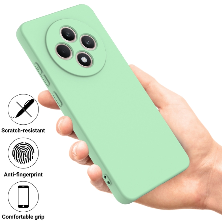 RUBBER Husă De Protecție Pentru Oppo Reno12 FS 5G Verde