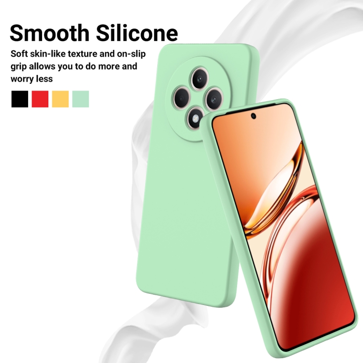 RUBBER Husă De Protecție Pentru Oppo Reno12 FS 5G Verde