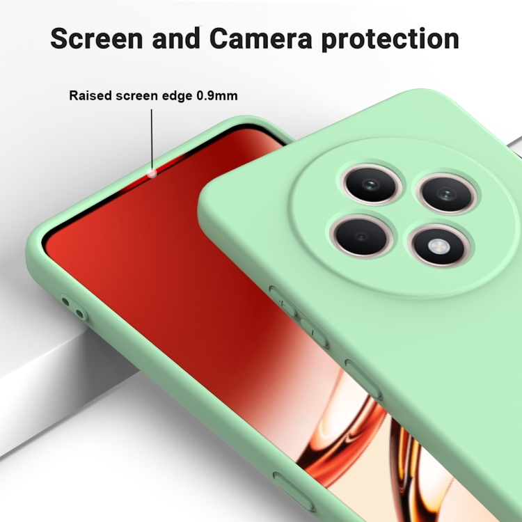 RUBBER Husă De Protecție Pentru Oppo Reno12 FS 5G Verde