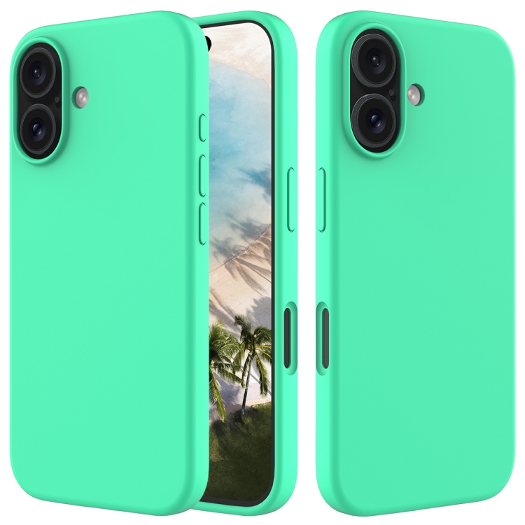 RUBBER Husă De Protecție Pentru Apple IPhone 16 Plus Verde Mentol