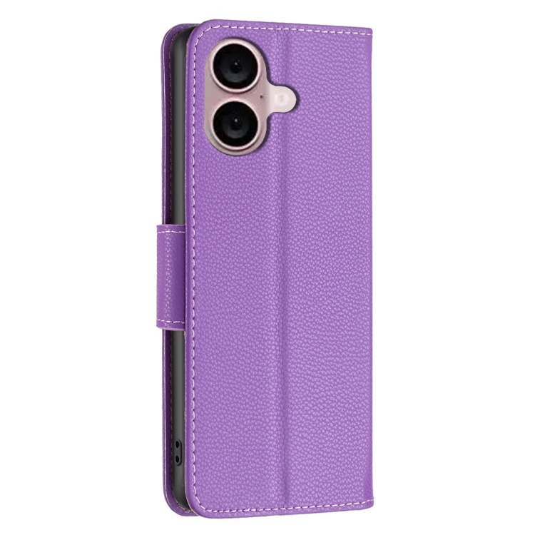 LITCHI Husă Portofel Pentru Apple IPhone 16 Violet