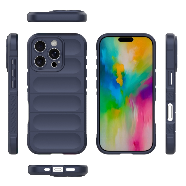 STEPS Husă De Protecție Pentru Apple IPhone 16 Pro Albastru închis