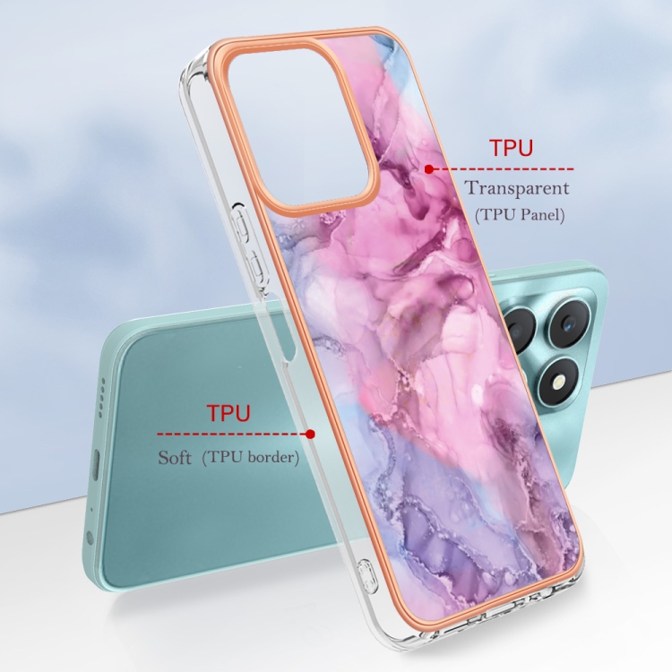 IMD MARBLE Husă De Protecție Pentru Honor X6b PINK