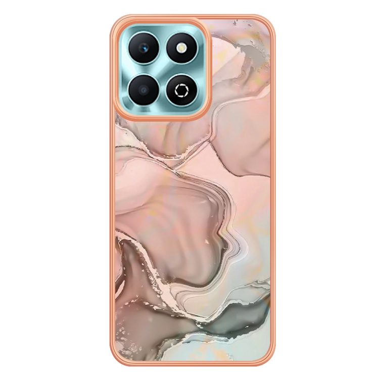 IMD MARBLE Husă De Protecție Pentru Honor X6b ROSE GOLD