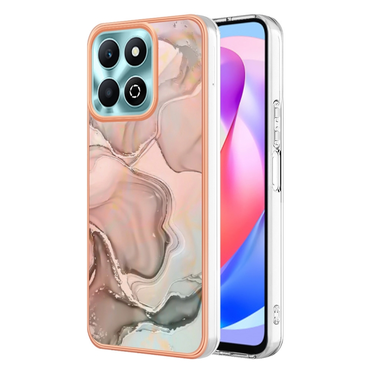 IMD MARBLE Husă De Protecție Pentru Honor X6b ROSE GOLD