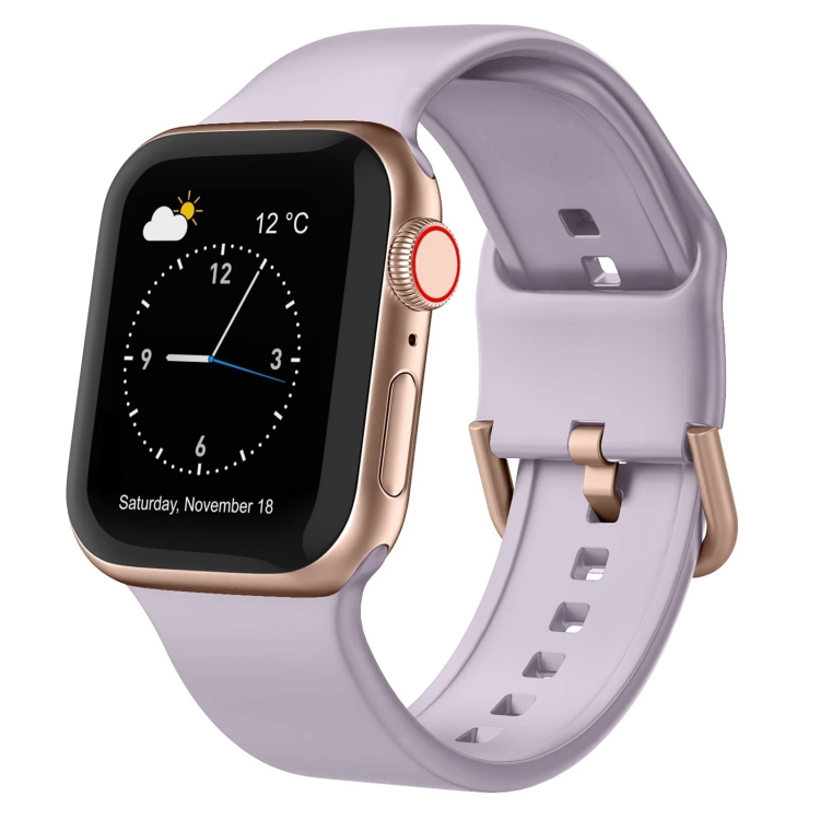 SILICONE Curea Interschimbabilă Pentru Apple Watch 10 42mm Violet