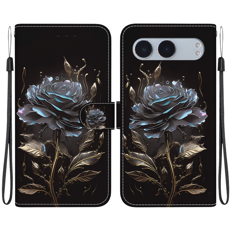 ART Husă Portofel Pentru OnePlus Nord 4 5G BLACK ROSE