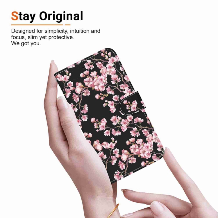 ART Husă Portofel Pentru OnePlus Nord 4 5G PLUM BLOSSOM