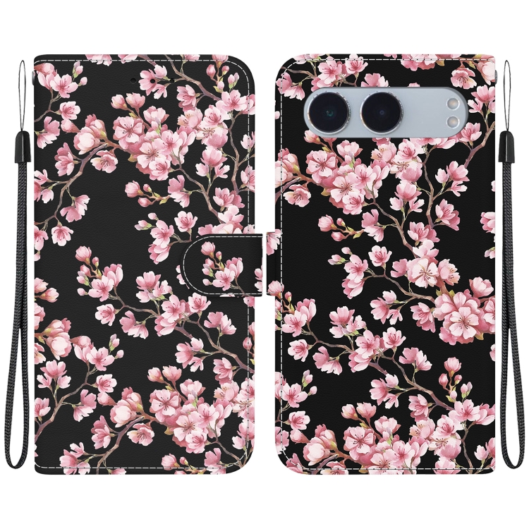 ART Husă Portofel Pentru OnePlus Nord 4 5G PLUM BLOSSOM