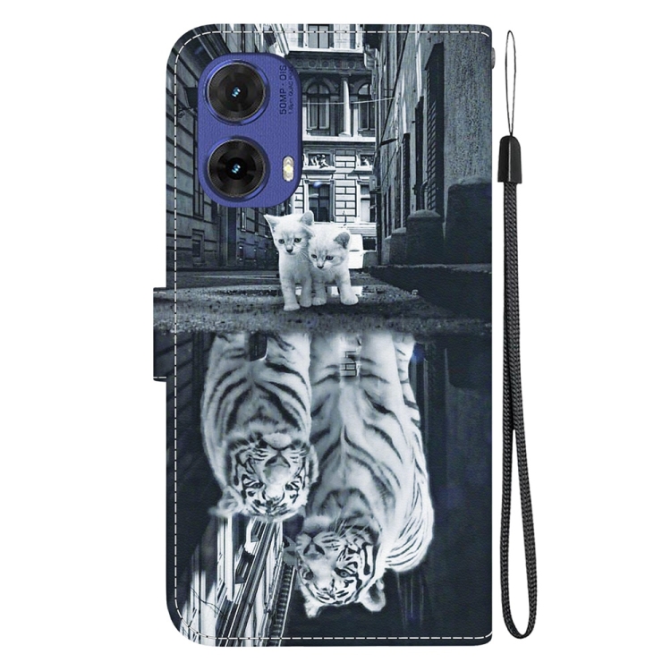 ART Husă Portofel Pentru Motorola Moto G85 5G TIGER