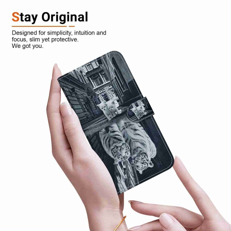 ART Husă Portofel Pentru Motorola Moto G85 5G TIGER