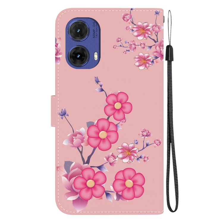 ART Husă Portofel Pentru Motorola Moto G85 5G CHERRY BLOSSOM