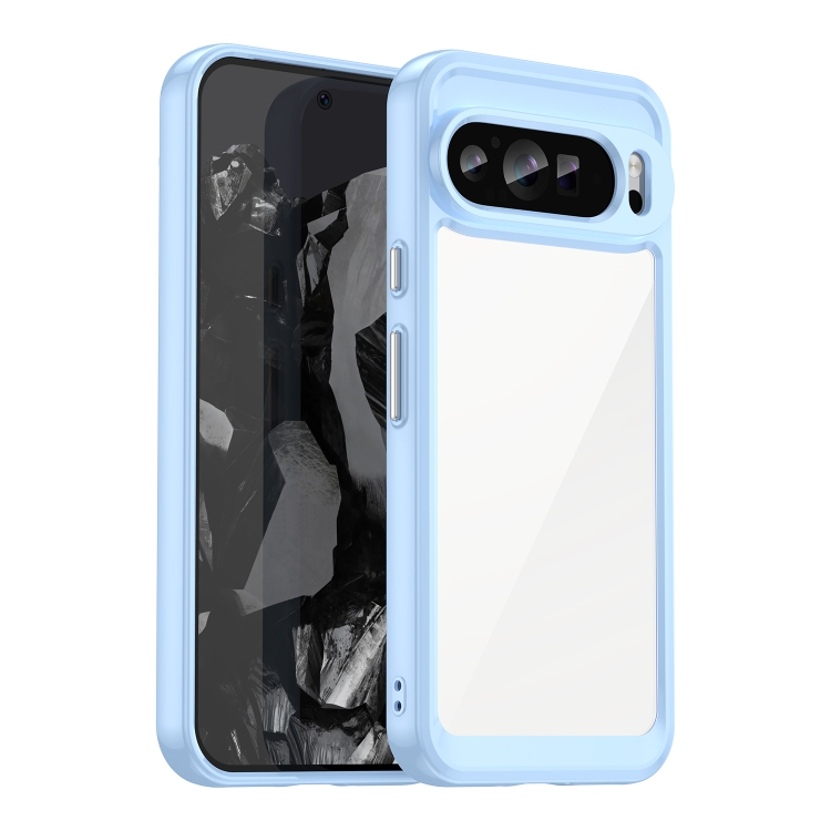 CRYSTAL Husă De Protecție Pentru Google Pixel 9 Pro Albastru