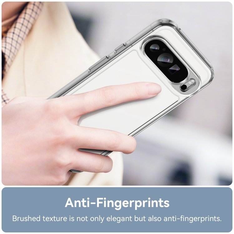 CRYSTAL Husă De Protecție Pentru Google Pixel 9 Pro Transparent