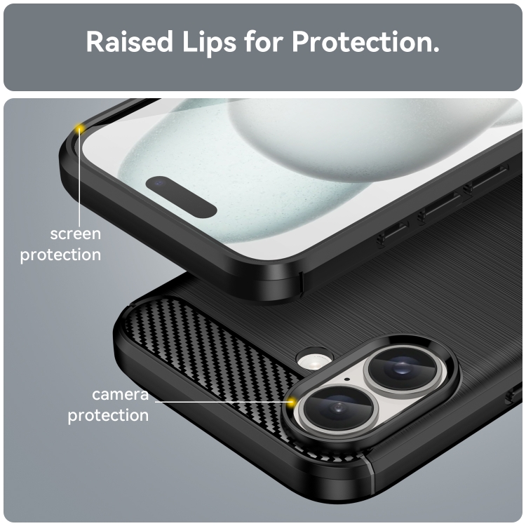 FLEXI TPU Husă De Protecție Apple IPhone 16 Plus Negru