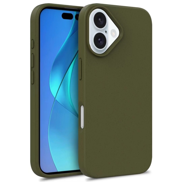 ECO RUBBER Husă De Protecție Apple IPhone 16 Verde închis