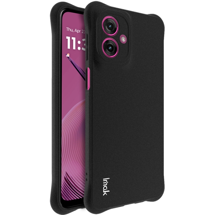 IMAK Capac De Protecție Pentru Motorola Moto G55 5G MATTE BLACK