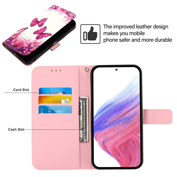 ART Husă Portofel Pentru Xiaomi 14T Pro PINK BUTTERLY