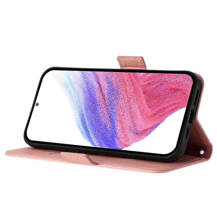 ART MEADOW Husă Portofel Pentru Vivo V40 SE 5G Roz