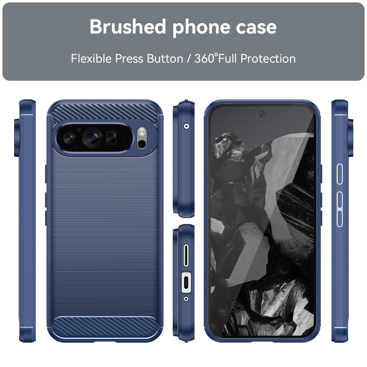 FLEXI TPU Husă De Protecție Google Pixel 9 Pro XL Albastru