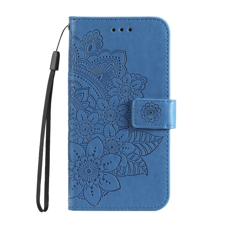 ART MANDALA Husă Portofel Pentru Xiaomi Redmi 14C / Poco C75 Albastru