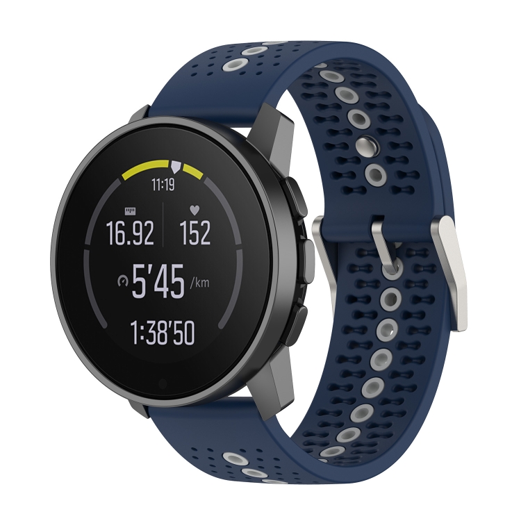 HOLE Curea Din Silicon Pentru Suunto Race S Albastru