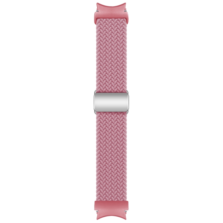 Curea Din Nailon împletită Pentru Samsung Galaxy Watch 7 (40 / 44 Mm) PINK